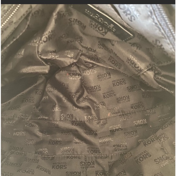 Michael Kors Cloth Logo Black Bag With Wallet - Picture 11 of 12